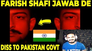 India 🇮🇳 Reaction On Faris Shafi JAWAB DE Diss to Pakistan Govt  GDX Reacts [upl. by Duwe558]