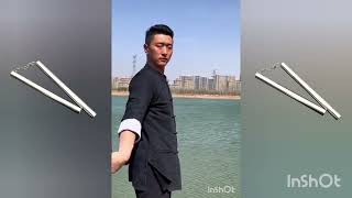 nunchaku chinese master yuan נונצקו סיני מסטר יואן 双节棍 [upl. by Kelleher]