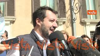 Salvini quotVado sereno a Catania dai giudici ho pure tirato fuori il vestito belloquot [upl. by Apoor707]