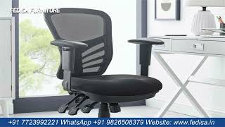 Ergochair Office Desk And Chair Set Adjustable Office Chair Conference Chair [upl. by Ynaffad]