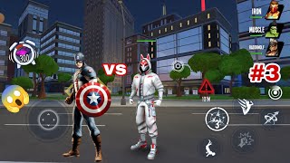 Spider Fighter 3  Big Fight Between Spider Man And Captain America [upl. by Calie343]