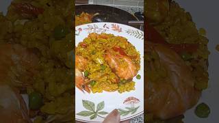 🥘 PAELLA DE MARISCO 👌 receta rápida 💨 [upl. by Phail]