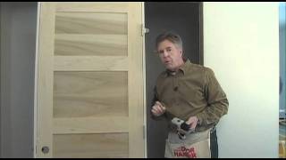 How to Shim a Door  Shimming a Door Frame  Ez Door Installation [upl. by Limaj750]