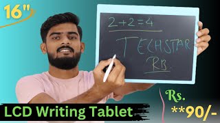 Proffisy 16quot Big LCD Writing Tablet Unboxing And Review  Best Digital Writing Tablet For Students [upl. by Alorac]