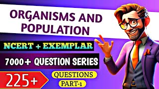 organisms and population questions for neet  organism and population questions practice part 1 [upl. by Ahsa936]