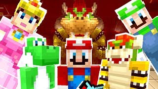 Minecraft  Super Mario Series  Super Mario ENDGAME Final Level 354 [upl. by Latsyrhc]