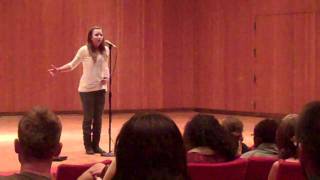 Sierra DeMulder performs quotMrs Dahmerquot at Macalester College [upl. by Siward458]