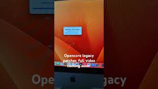 How to use Opencore legacy patcher opencore [upl. by Hadik]