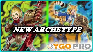 YGOPro New Archetype quotJuunishishiquot Deck Overview amp Duels Gameplay Sept 2016 [upl. by Adler]