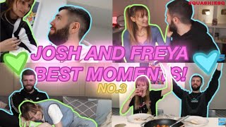 JOSH AND FREYA BEST MOMENTS 3  ZerkaaHD and Freya Nightingale [upl. by Rema]