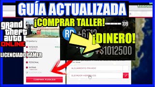 🔴GUIA TALLER de VEHICULOS  Como COMPRAR  Como GANAR MILLONES GTA 5 ONLINE 20023 Guia DE DINERO [upl. by Yentrac]