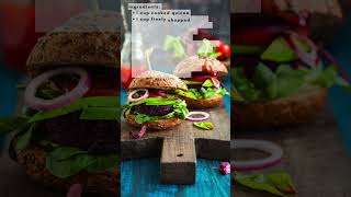 Delicious Vegan Quinoa Veggie Burger Recipe [upl. by Nolra]