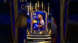 95 OVERALL TOTY SALIBA 🤯🤯🤯 fcmobile viral toty24 [upl. by Lello]