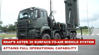 The RSAF’s Next Gen Aster 30 Missile System Attains Full Operation Capability [upl. by Neelear]