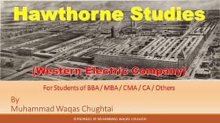 The Hawthorne Studies  Hawthorne experiment  Elton Mayo Hawthorne Experiment [upl. by Akire]