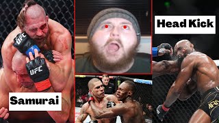 The MMA Guru all 2022 UFC finish reactions [upl. by River304]