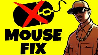 How to FIX Mouse Not Working in GTA SAN ANDREAS [upl. by Nadabus650]