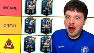 RANKING EVERY LIGUE 1 TOTS ON FIFA 22  Ligue 1 Team of the Season Tier List [upl. by Malvia540]