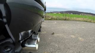 Peugeot 406 30 V6 sound exhaust video from gopro [upl. by Gylys323]