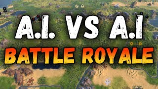 AI vs AI BATTLE ROYALE [upl. by Niatsirt]