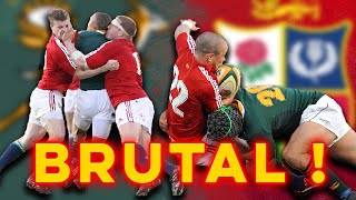 Le match le plus BRUTAL de lhistoire du rugby  Springboks vs Lions 2009 [upl. by Nosnah]