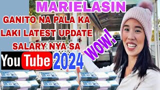 quotNEWquot MARIELASIN LATEST UPDATE SALARY IN YOUTUBE 2024 [upl. by Aramat]