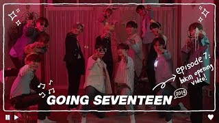 daily indo sub going seventeen 2019 episode 7 bikin opening video gose [upl. by Arriaes485]