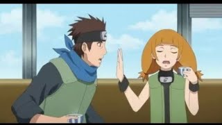 Moegi stops Konohamaru from talking about Naruto [upl. by Dlanar]