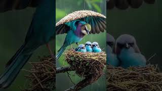 Birds with madaras❤️ So sad 😭 Heart touching short video shortvideo viral shortsbirdsshortreels [upl. by Suzanna353]