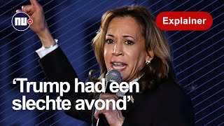 Harris kiest voor de aanval Je ziet Trump ontploffen  NUnl  Explainer [upl. by Onafets]