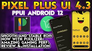 Pixel Plus UI 43 For Redmi Note 7 Pro  Full Installation  PPUI v43 Android 12  Smooth Pixel ROM [upl. by Isaacs]