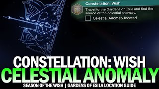 Constellation Wish  Celestial Anomaly Location Guide Gardens of Esila Destiny 2 [upl. by Bartram471]