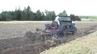 Farm Jeep disking field [upl. by Brathwaite758]