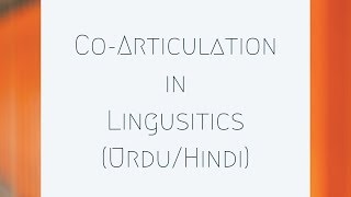 coarticulation effects in linguistics  coarticulation effects examples  elision and assimilation [upl. by Illac]