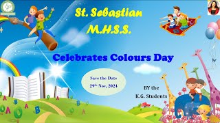 St Sebastian MHSS  KG Students Inviting for Colours Day [upl. by Parks]