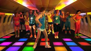 Milehigh madness with Richard Simmons AirNZSafetyVideo [upl. by Eerej29]