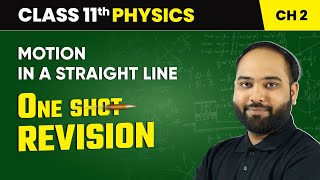 Motion in a Straight Line  One Shot Revision  Class 11 Physics Chapter 2  CBSE 202425 [upl. by Briny352]