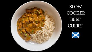 Chinese Takeaway Style Beef Curry recipe  Crockpot  Slow Cooker recipe [upl. by Montgomery422]