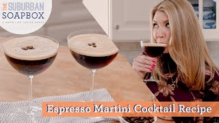 Espresso Martini Cocktail Made EASY with Store Bought Cold Brew [upl. by Oderfodog]