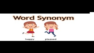 Synonym and Antonym what is the difference between synonym and Antonyms Synonym for kids English [upl. by Nera]