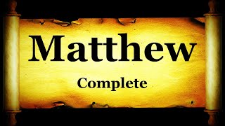 Holy Bible Book 40  The Gospel of Matthew  KJV Read Along HD 4K Audio Text Narration 1 [upl. by Demetra]