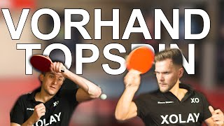 Gefährlicher Vorhand Topspin  So ziehst du jeden Ball auf den Tisch  SPIN College  XOLAY [upl. by Fae]