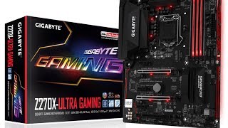 Gigabyte z270x ultra gaming UNBOXING [upl. by Allyson]