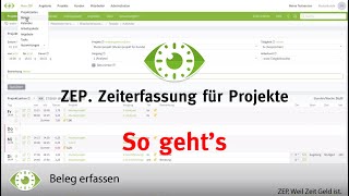 ZEP  So gehts Belege erfassen [upl. by Daloris]