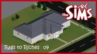 the sims Sims 1 Long Gameplay No Commentary  Bachelor Family 09 Rags to Riches [upl. by Eidnahs]