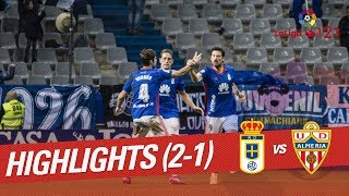 Resumen de Real Oviedo vs UD Almería 21 [upl. by Ecinerev]