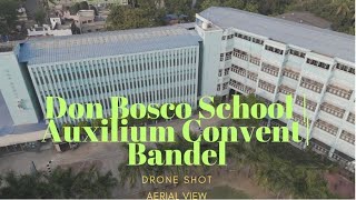 Drone shot of Don Bosco School​⁠ and Auxilium Convent Bandel  Aerial View  Drone  ​⁠​⁠ [upl. by Anirtak]