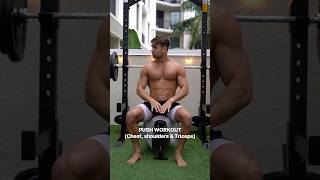 Push Workout Chest Shoulders and Triceps chestworkout shoulderworkout pushworkout triceps [upl. by Eruot]