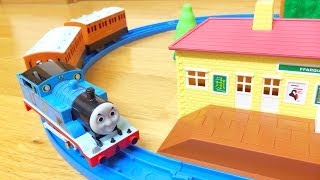 プラレール トーマス ベーシックセット THOMAS amp FRIENDS レビュー [upl. by Donoghue]