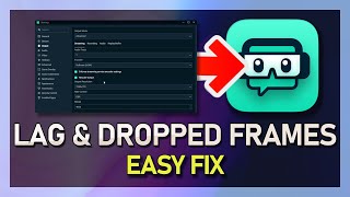 StreamLabs OBS  How to Fix Dropped Frames and Reduce Lag Stream amp Record [upl. by Eivi]